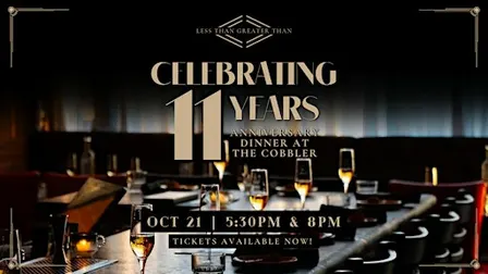 Less Than Greater Than's 11th Anniversary Dinner