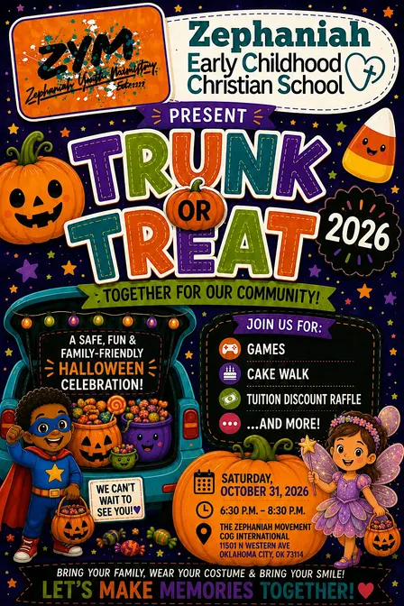 Zephaniah Youth Trunk-or-Treat 2026