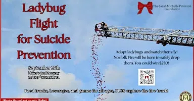 Ladybug Flight for Suicide Prevention - Sarah Michelle Peterson Foundation