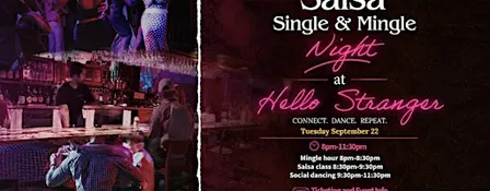 Salsa for Singles and Mingles - A night of love and friendship