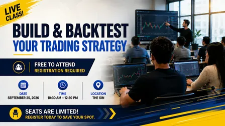 Build & Backtest Your Trading Strategy Live
