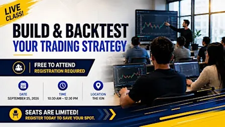 Build & Backtest Your Trading Strategy Live