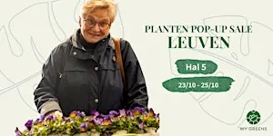Planten Pop-Up Sale Leuven: Hal 5 wordt Hal Groen