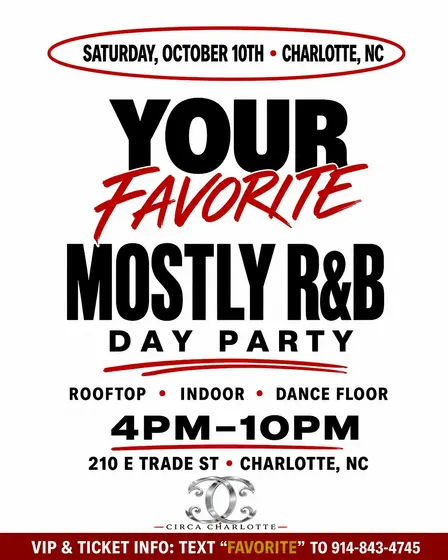 YOUR FAVORITE MOSTLY R&B DAY PARTY