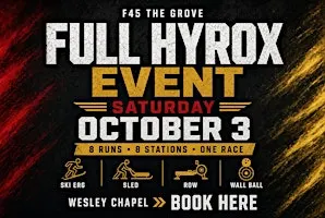 FULL HYROX SIM  F45 The Grove