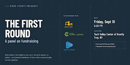 518VC Events presents: The First Round - a panel on fundraising