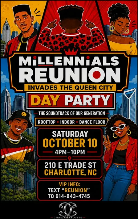 MILLENNIALS REUNION: INVADES THE QUEEN CITY