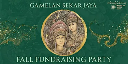 Gamelan Sekar Jaya's Fall Fundraising Party