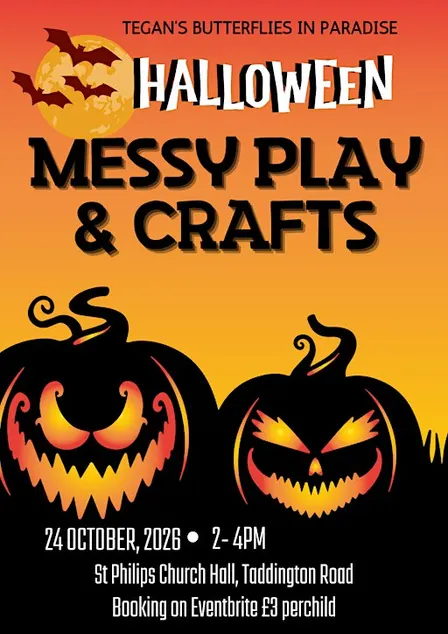Halloween Messy Play and Crafts for children with SEND
