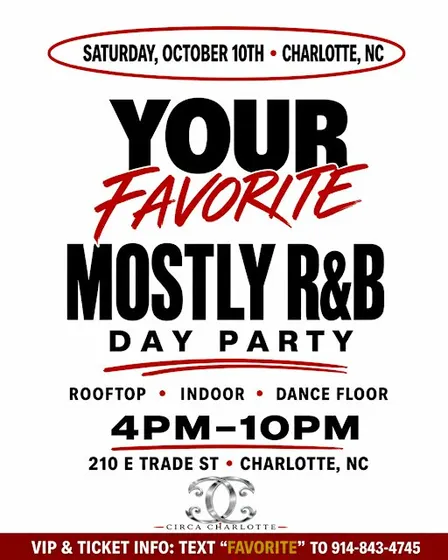 YOUR FAVORITE MOSTLY R&B DAY PARTY