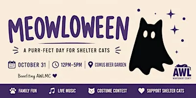 Meowlloween at The Comus Beer Garden