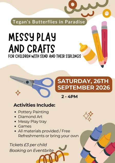 Messy Play and Crafts for children with SEND