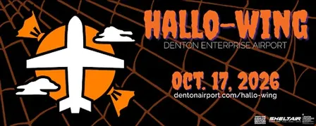 Sheltair's HALLO-WING Trick-or-Treat and Movie Night at Denton Airport