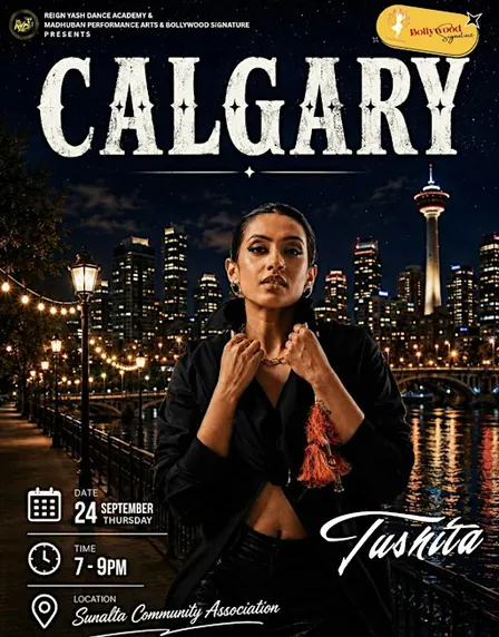 Madhuban and Bollysign Present: TUSHITA in Calgary