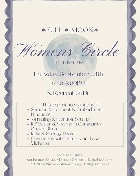 September Full Moon Women's Healing Circle