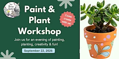 Paint & Plant Workshop