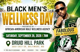 2026 - Black Mens Wellness Day - Baltimore