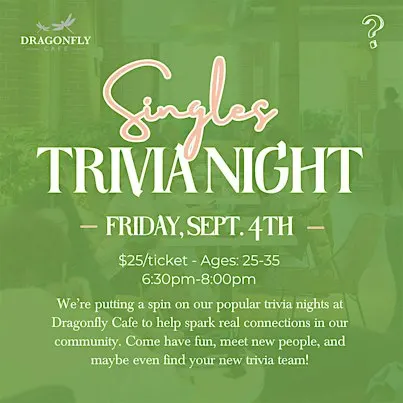 Singles Trivia Night (Ages 25-35)