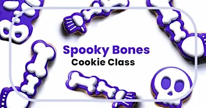 Spooky Bones Sugar Cookie Decorating Class