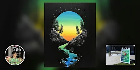 Paint Nite • MTN WST Hard Cider • Salt Lake City