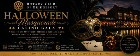 Halloween Masquerade Casino Gala | Rotary Club of Bridgeport |