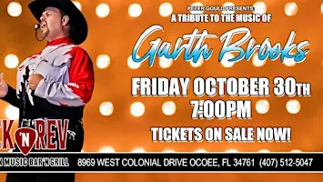 A Tribute to Garth Brooks Starring Peter Gould Live at Rock 'N Rev Ocoee