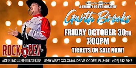 A Tribute to Garth Brooks Starring Peter Gould Live at Rock 'N Rev Ocoee