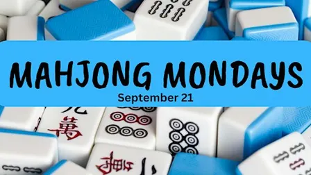 Mahjong Mondays Open Play-September 21
