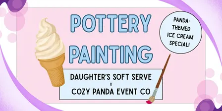Pottery Painting with Cozy Panda