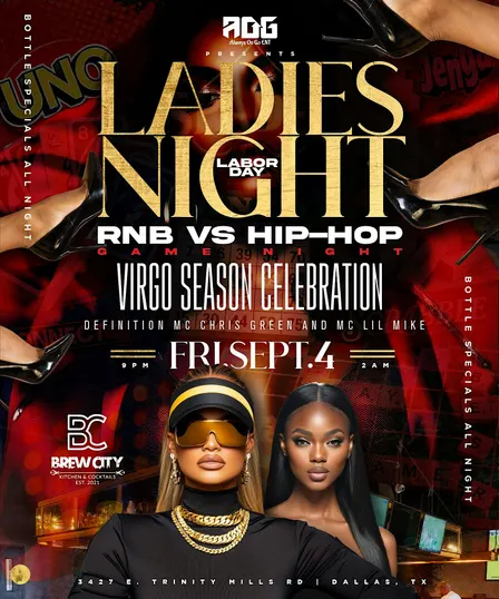 Ladies Night x Game Night Friday