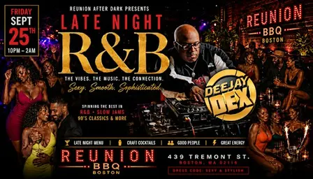 Friday at Reunion After Dark (21+)  September EDITION