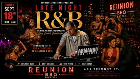 R&B Nigh After Dark (21+) September EDITION