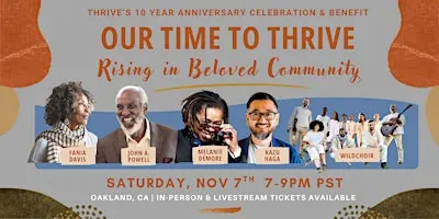 Our Time to Thrive: Rising in Beloved Community