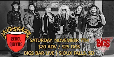 REBEL QUEENS at Bigs Bar Live