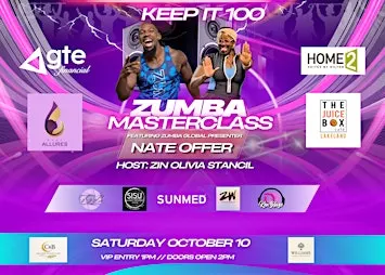 KEEP IT 100! ZUMBA MASTERCLASS