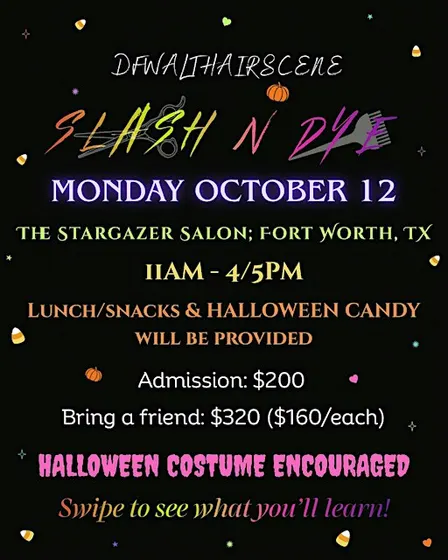 DFWAltHairScene Presents - SLASH N DYE
