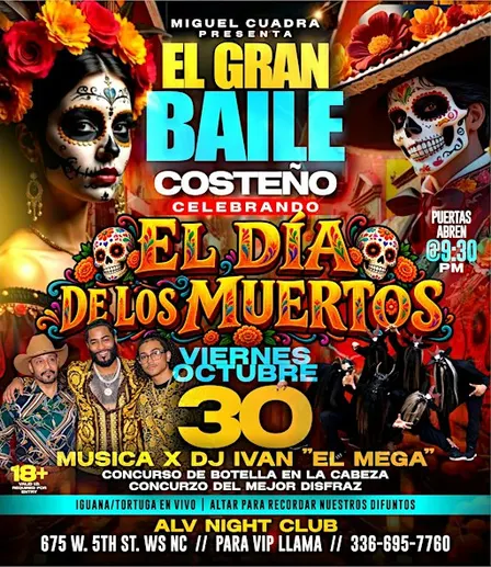 El Gran Baile Costeño “Día de Los Muertos”