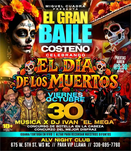 El Gran Baile Costeño “Día de Los Muertos”