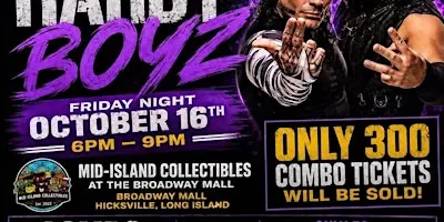 Hardy Boys On Long Island Signing and Hardy Party