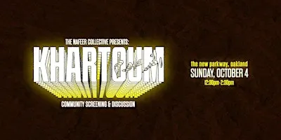 Khartoum: Community Screening & Discussion