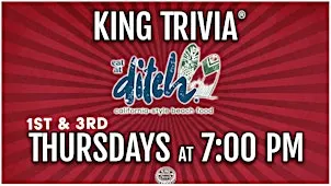 Trivia Night at Ditch Kitchen and Surf Bar (Bay Shore)