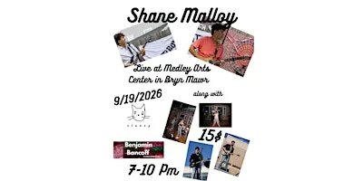 Shane Malloy w. Clancy & Benjamin Bancoff - Live @ Medley Arts Center