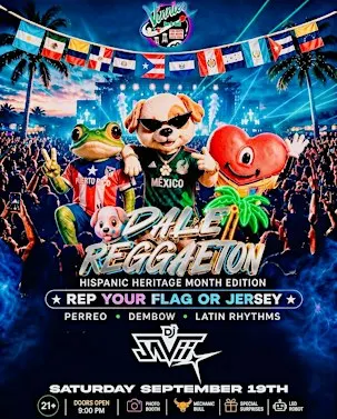 Dale reggaeton “Latino Party” jersey party
