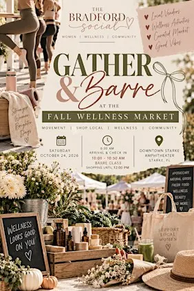 The Bradford Social: Gather & Barre at the Fall Wellness Market