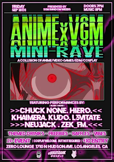 Anime x VGM Mini Rave