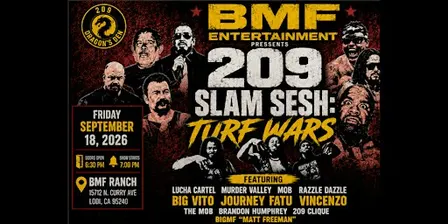 Live PRO WRESTLING! The 209 Slam Sesh: Turf Wars