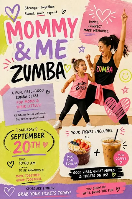 Brazen Wellness Presents: Mommy and Me Zumba