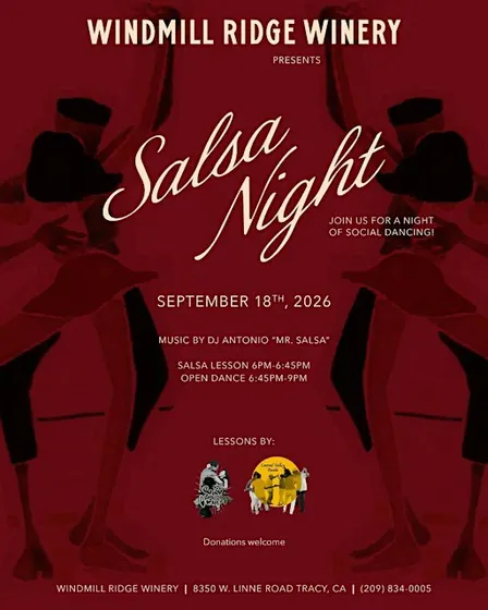 SALSA NIGHT AT WINDMILL RIDGE WINERY