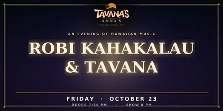 Robi Kahakalau & Tavana — Live at Tavana's at Anna's