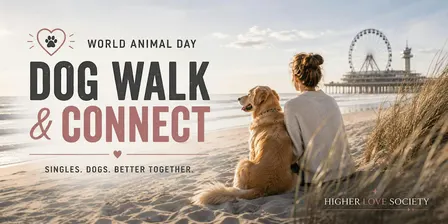Dog Walk & Connect Beach Scheveningen Higher Love Society